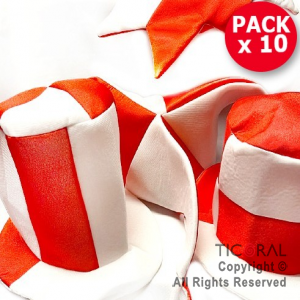 SOMBRERO MODELOS SURTIDOS DE RIVER x 10 UNIDADES